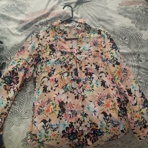 Express top floral pattern